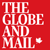 The Globe and Mail logo with a maple leaf