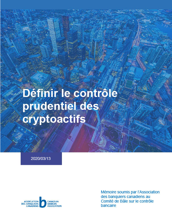 cover of submission on crypto-assets